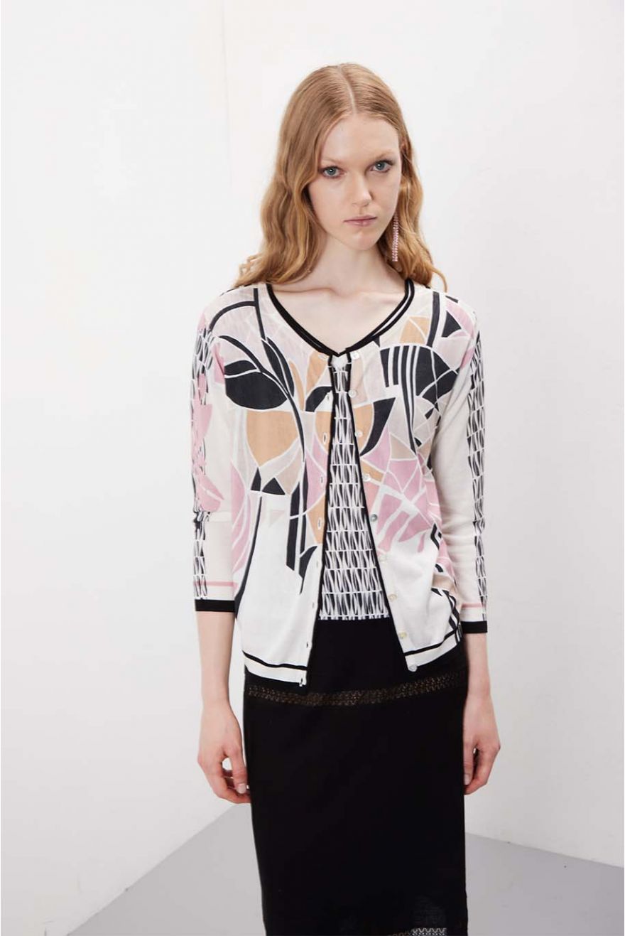 Twin set con stampa Liberty