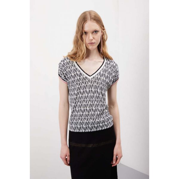 Twin set con stampa Liberty