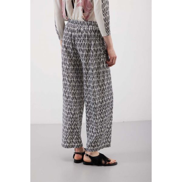 Pantaloni con stampa Liberty