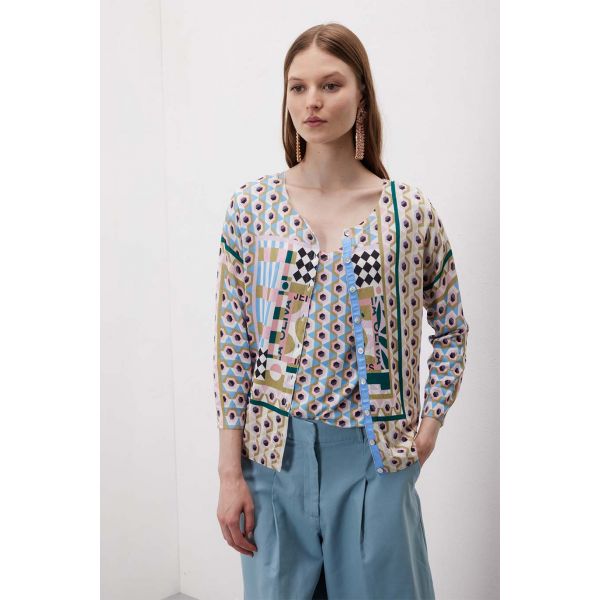 Twin set double use pattern Geometric