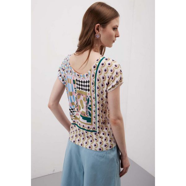 Twin set double use pattern Geometric