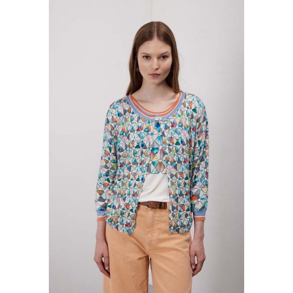 Twin set double use con stampa Graphic