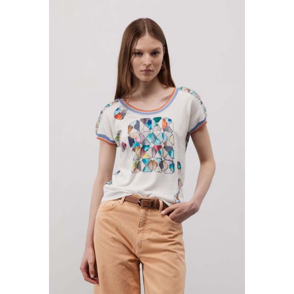 Twin set double use con stampa Graphic