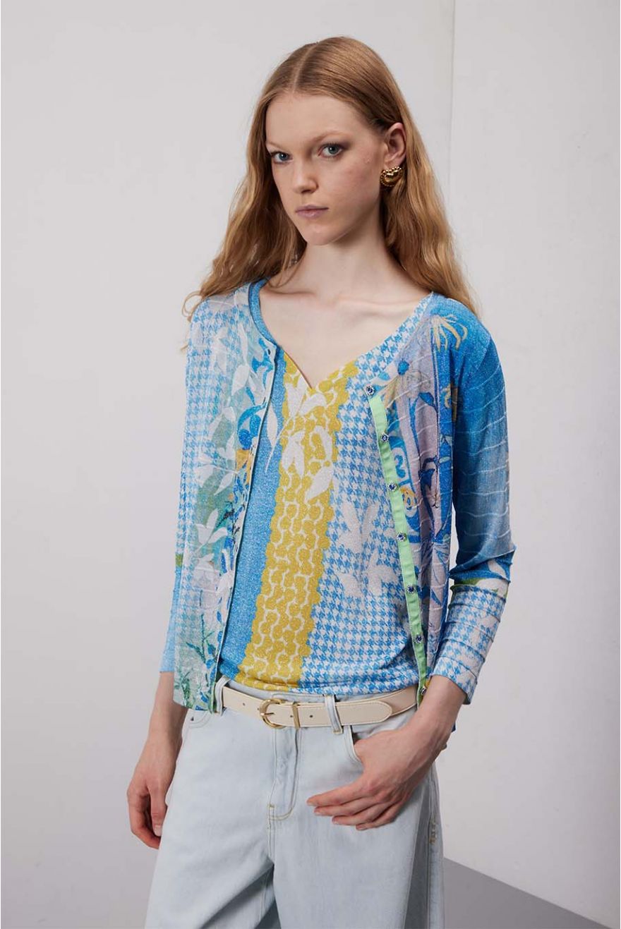 Twin set stampa Delavè