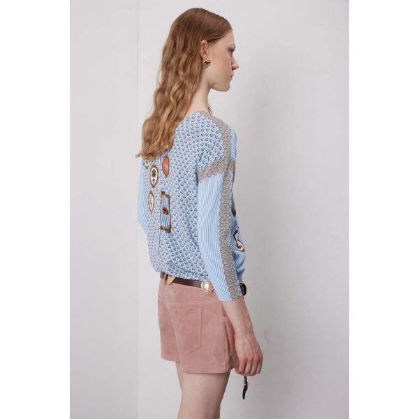 Twin set stampa Country