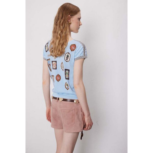 Twin set stampa Country